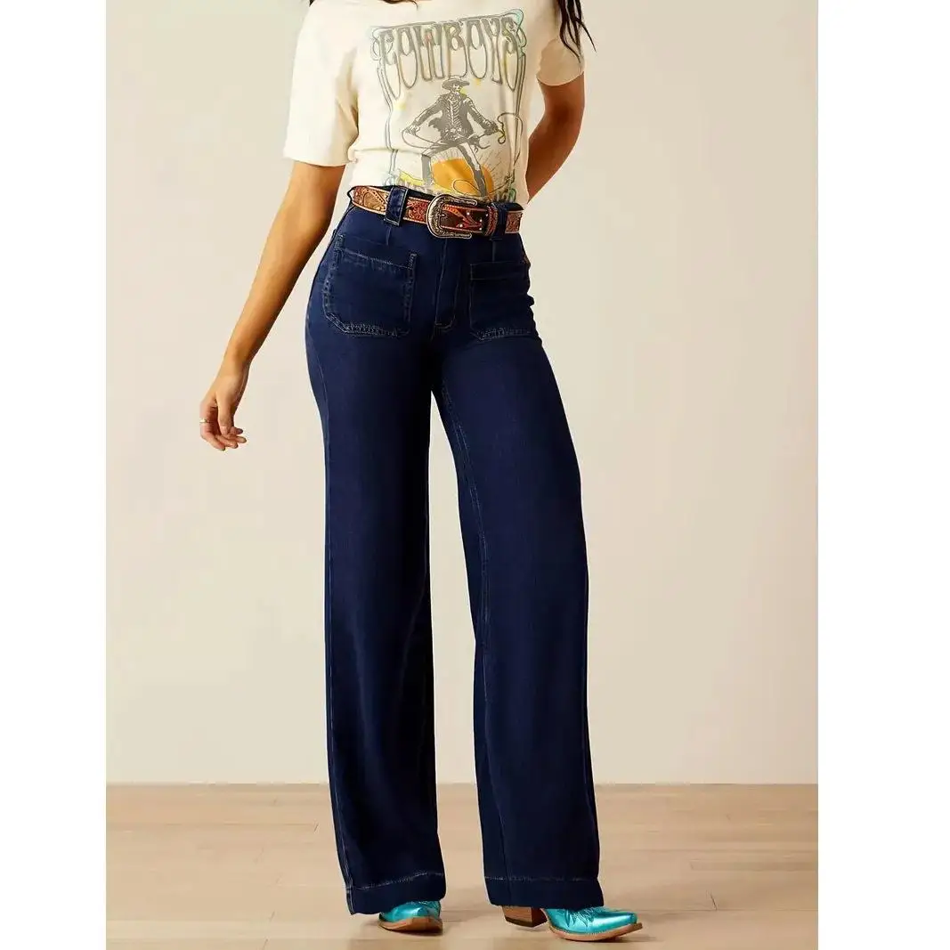 plus Size Straight Leg Denim Jeans Women's Elastic Casual Washed Blue Jeans City Walk Cotton 100% Zipper Side Opening
plus Size Straight Leg Denim Jeans Women's Elastic Casual Washed Blue Jeans City Walk Cotton 100% Zipper Side Opening