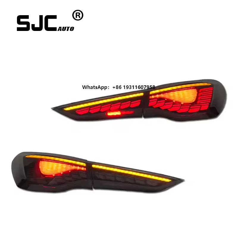 SJC Auto Led Taillight for New 4 Series G22 G82 G23 Taillight Assembly Modified Dragon Scale LED Flow Turn Signal
SJC Auto Led Taillight for New 4 Series G22 G82 G23 Taillight Assembly Modified Dragon Scale LED Flow Turn Signal