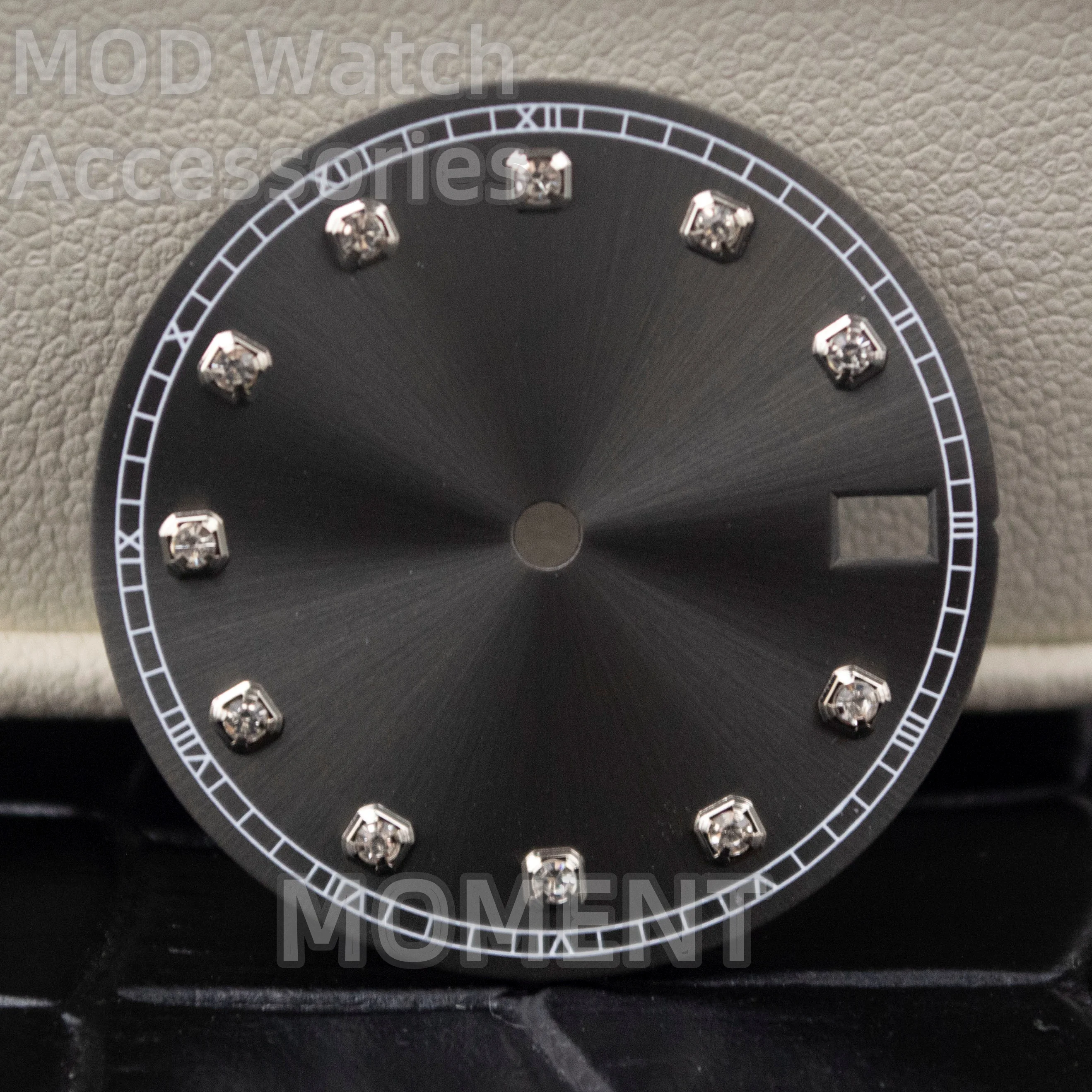 28.5mm Diamonds Watch Dials for Datejust SUB High Quality Watch Face MOD Watch Parts Fit NH35 NH36 Automatic Movement
28.5mm Diamonds Watch Dials for Datejust SUB High Quality Watch Face MOD Watch Parts Fit NH35 NH36 Automatic Movement