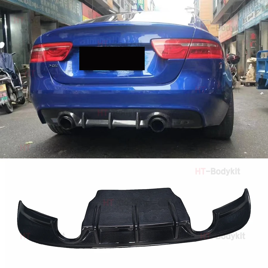 Carbon Fiber Car Car Rear Bumper Lip Diffuser Spoiler Parts for Jaguar XE Sedan 2 Door 2015-2017 Upgrade Body kit
Carbon Fiber Car Car Rear Bumper Lip Diffuser Spoiler Parts for Jaguar XE Sedan 2 Door 2015-2017 Upgrade Body kit
