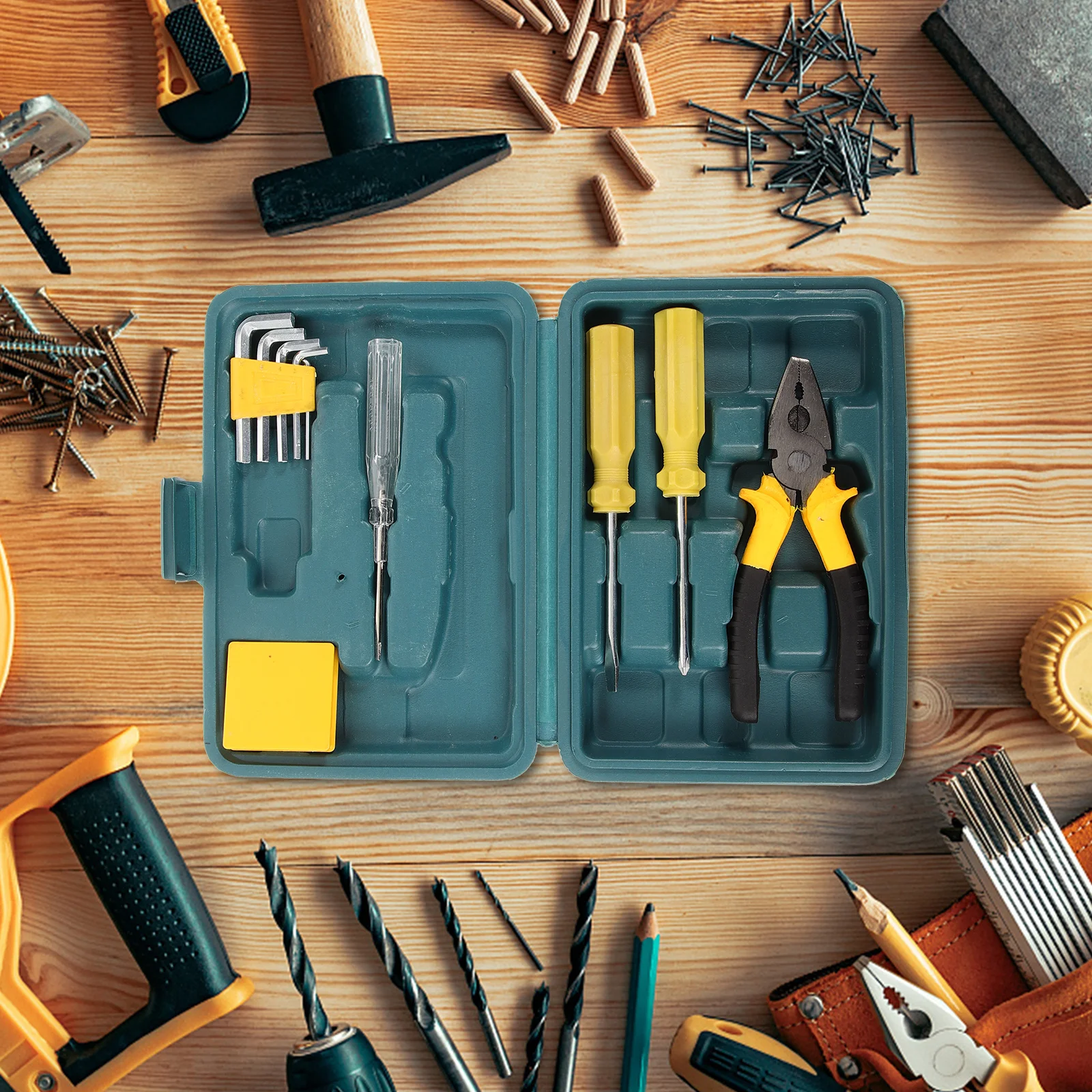 11Pcs Car Repair Tool Kit Screwdriver Set Metal Rubber Grip Heavy Duty Precision Assembly Disassembly Tools Hex Allen Wrench
11Pcs Car Repair Tool Kit Screwdriver Set Metal Rubber Grip Heavy Duty Precision Assembly Disassembly Tools Hex Allen Wrench