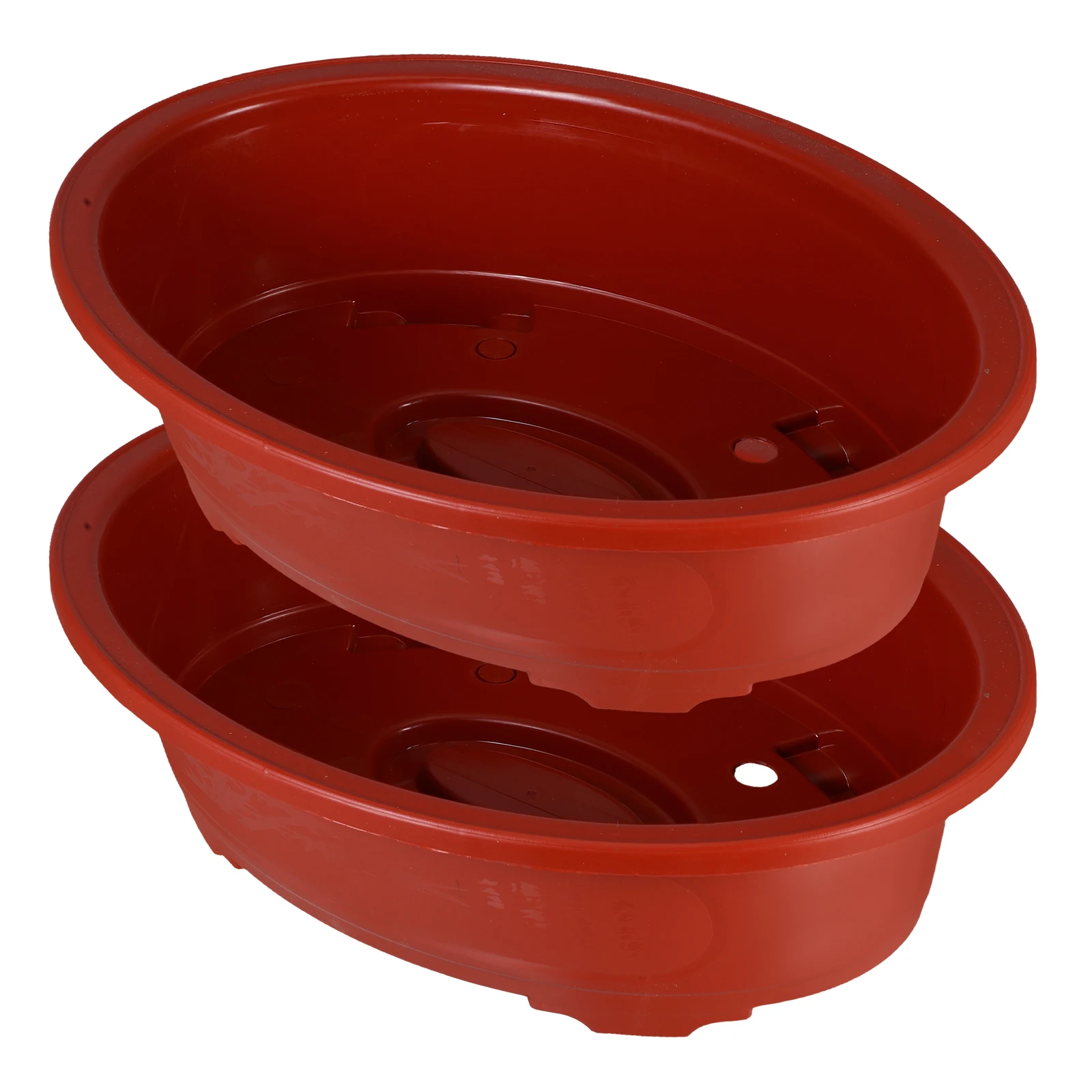 2Pcs Large Oval Plastic Flower Pots Sturdy Lightweight Plastic Planters Garden Plant Pot Indoor Outdoor Succulent Bonsai
2Pcs Large Oval Plastic Flower Pots Sturdy Lightweight Plastic Planters Garden Plant Pot Indoor Outdoor Succulent Bonsai