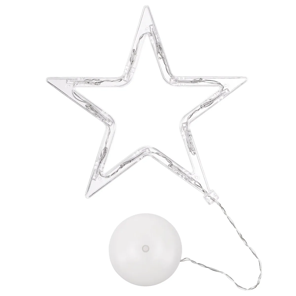 10 LED Five-Pointed Star Window Light Hanging Indoor Decorative Fairy Lights Suction Cup Christmas Party Wedding Window Lighting
10 LED Five-Pointed Star Window Light Hanging Indoor Decorative Fairy Lights Suction Cup Christmas Party Wedding Window Lighting