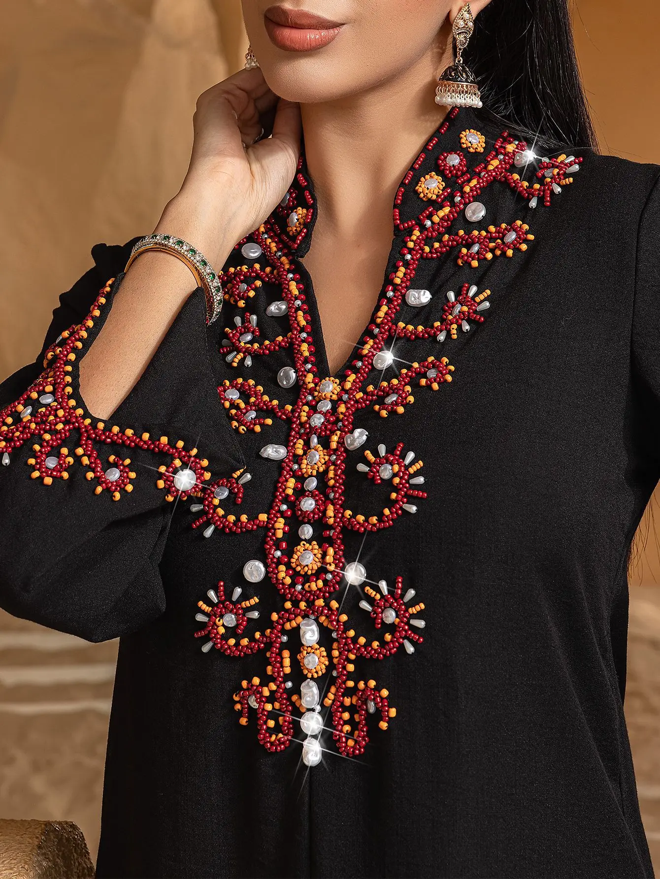 Ramadan Kaftan Moroccan Eid Muslim Diamond Women Dress Arab Robe Middle East Abaya Dresses Jalabiya Caftan Kebaya Dubai Vestidos
Ramadan Kaftan Moroccan Eid Muslim Diamond Women Dress Arab Robe Middle East Abaya Dresses Jalabiya Caftan Kebaya Dubai Vestidos