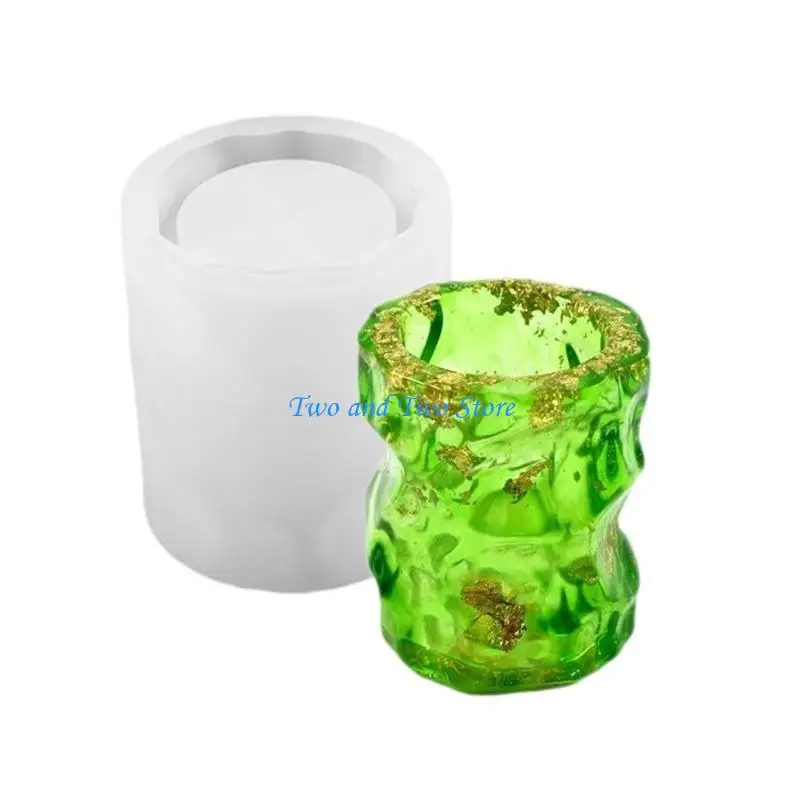 HX6F Irregular Cylinder Pen Holders and Cups Mold Decorative Plant Pots Crafting Silicone Mould
HX6F Irregular Cylinder Pen Holders and Cups Mold Decorative Plant Pots Crafting Silicone Mould