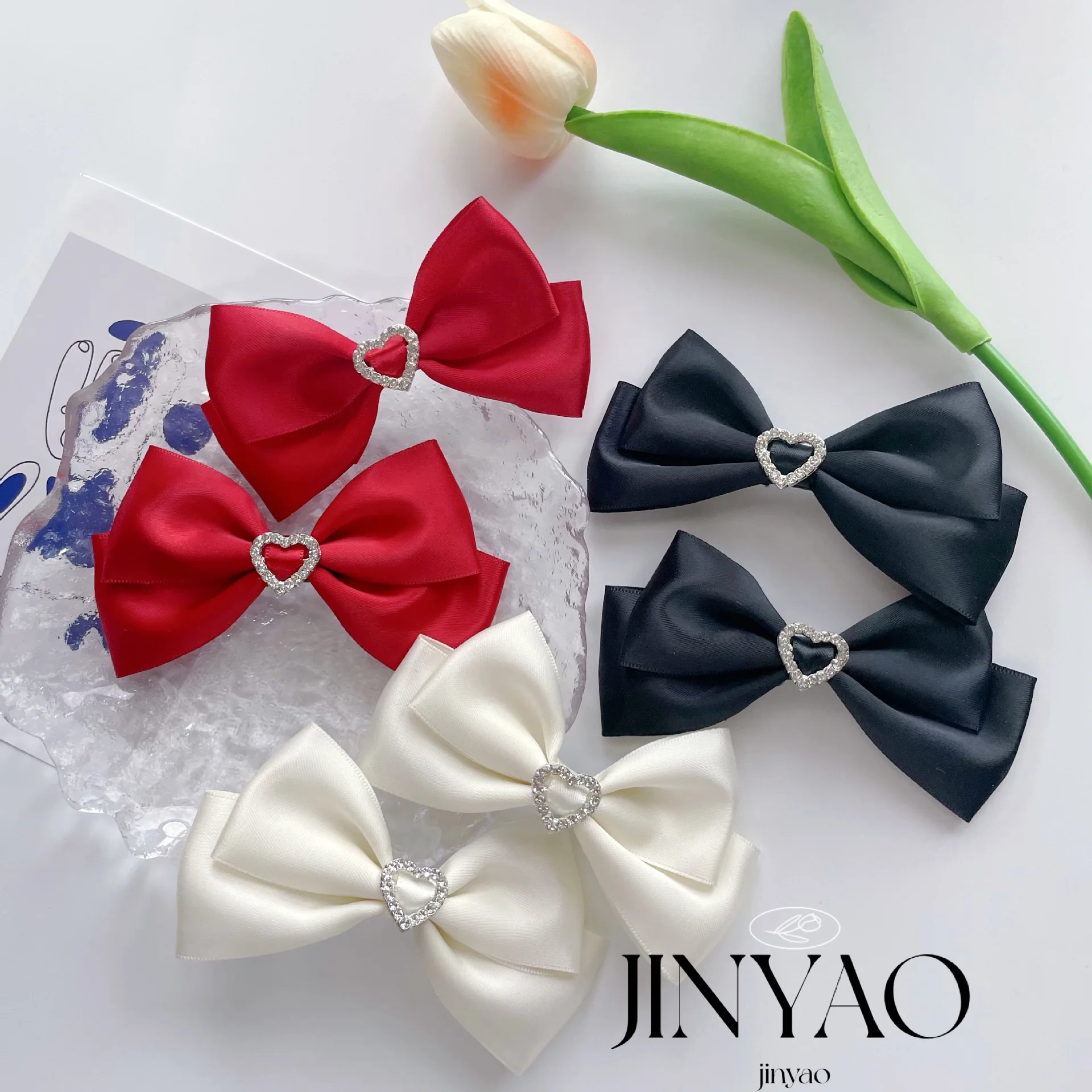 Rhinestone Heart Bow Hair Clip Alloy Sweet Girl Aesthetic Hairpin Korean Minimalist Ins Trendy No Slip Secure Fit Daily Gift
Rhinestone Heart Bow Hair Clip Alloy Sweet Girl Aesthetic Hairpin Korean Minimalist Ins Trendy No Slip Secure Fit Daily Gift