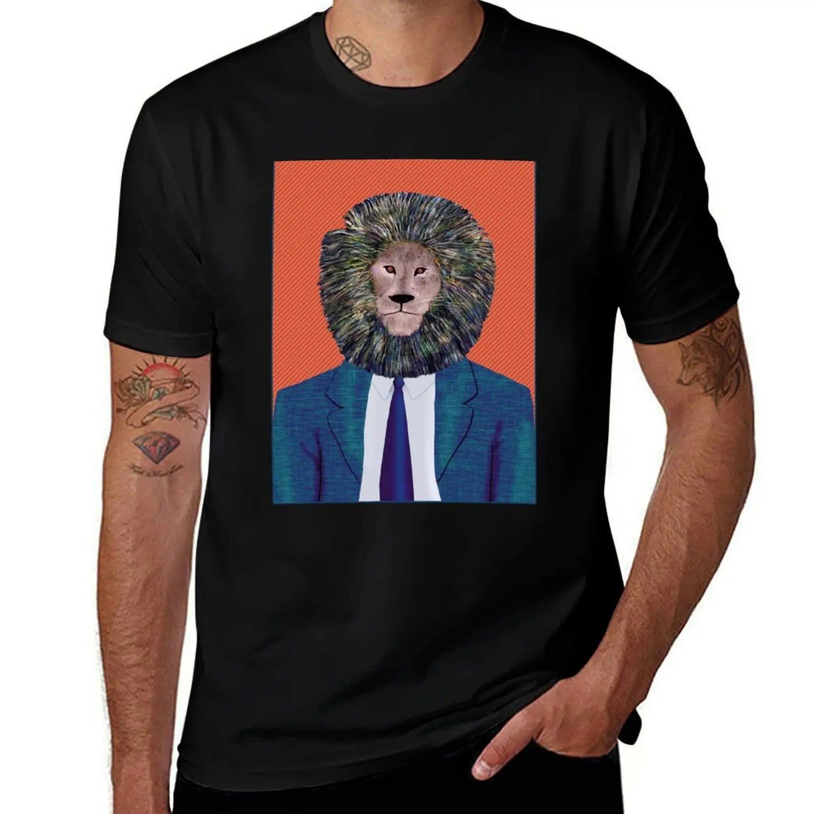 Mr. Lion's portrait T-Shirt Lightweight Gym Training T-Shirt
Mr. Lion's portrait T-Shirt Lightweight Gym Training T-Shirt