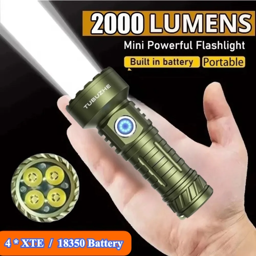 Мини-фонарик LED с зарядкой Type-C, дальнобойный, с мощным магнитом, водонепроницаемый, для активного отдыха, обслуживания на открытом воздухе, походов и кемпинга
Мини-фонарик LED с зарядкой Type-C, дальнобойный, с мощным магнитом, водонепроницаемый, для активного отдыха, обслуживания на открытом воздухе, походов и кемпинга