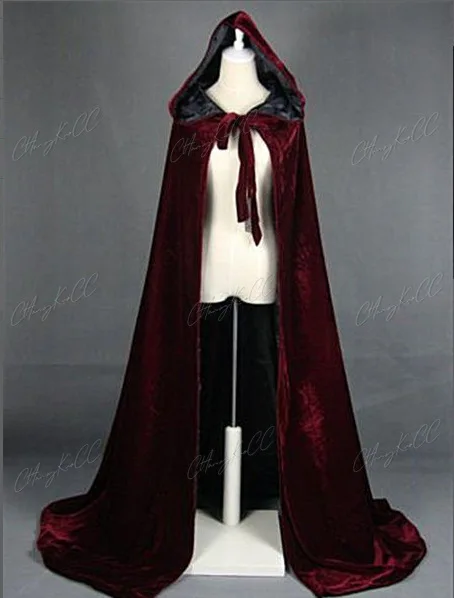 Hooded Cloak Long Velvet Cape Robe Green Black Red Halloween Carnival Purim Coats Medieval Witch Wicca Vampire Costume For Adult
Hooded Cloak Long Velvet Cape Robe Green Black Red Halloween Carnival Purim Coats Medieval Witch Wicca Vampire Costume For Adult