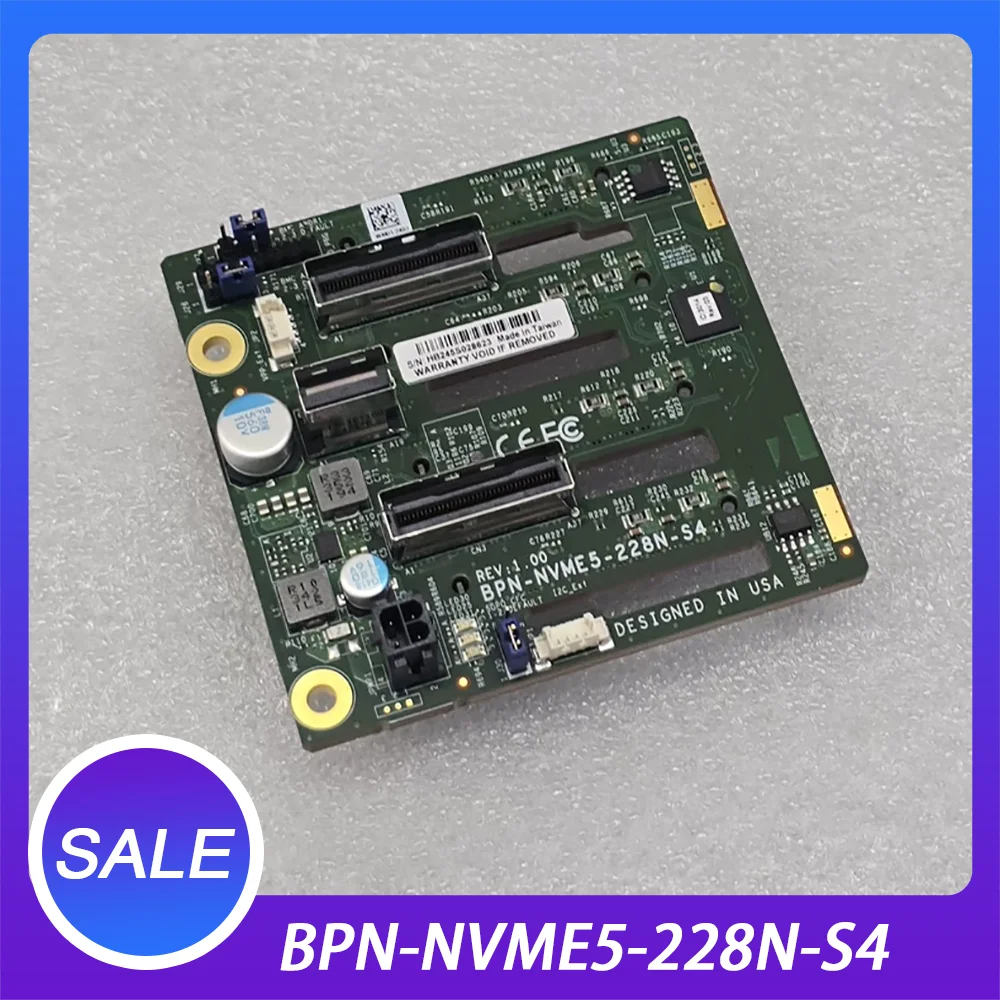 4-plate hard drive backplane BPN-NVME5-228N-S4
4-plate hard drive backplane BPN-NVME5-228N-S4