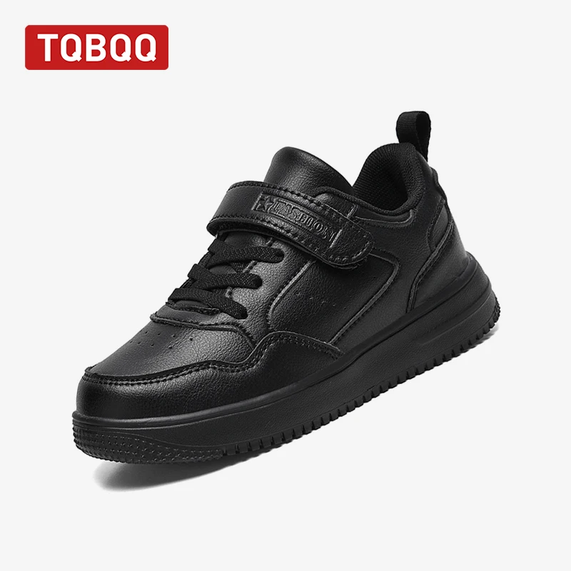 Kids' Black White Color Flat Sneakers for Boy and Girl Casual Leather Sports Shoes Mesh Ventilated Children Students Shoes
Kids' Black White Color Flat Sneakers for Boy and Girl Casual Leather Sports Shoes Mesh Ventilated Children Students Shoes