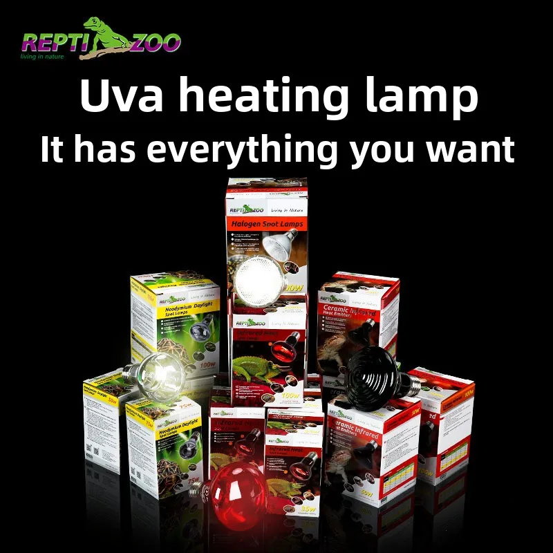 REPTIZOO Reptile UVA Heat Lamp - Basking Bulb for Lizards, Snakes, Geckos & Tortoises - Daytime Sun Lamp for Terrarium Heating
REPTIZOO Reptile UVA Heat Lamp - Basking Bulb for Lizards, Snakes, Geckos & Tortoises - Daytime Sun Lamp for Terrarium Heating