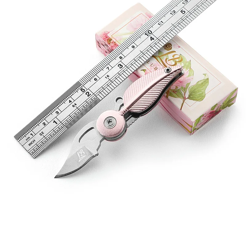 Outdoor Multifunctional Folding Creative Feather Knife Convenient Camping Hiking Fruit Knife Keychain Mini EDC Small Tool
Outdoor Multifunctional Folding Creative Feather Knife Convenient Camping Hiking Fruit Knife Keychain Mini EDC Small Tool