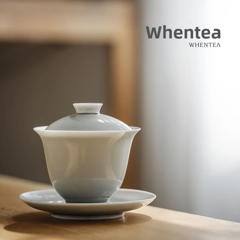 Wusei Japanese Style Ceramic Tea Bowl Thin Walled Cover Cup Gongfu Tea Brewing Set Simple Design Three Elements Lid Bowl
Wusei Japanese Style Ceramic Tea Bowl Thin Walled Cover Cup Gongfu Tea Brewing Set Simple Design Three Elements Lid Bowl