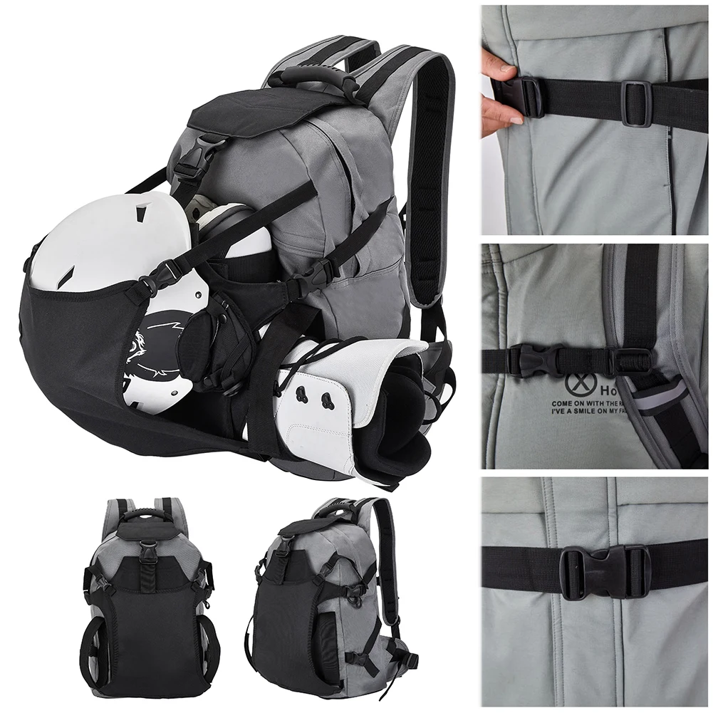 30L Ski Boot Backpack Large Capacity Ski Boot Helmet Bag Ski Storage Backpack for Ski Boots Helmet Snowboard Protective Gear
30L Ski Boot Backpack Large Capacity Ski Boot Helmet Bag Ski Storage Backpack for Ski Boots Helmet Snowboard Protective Gear