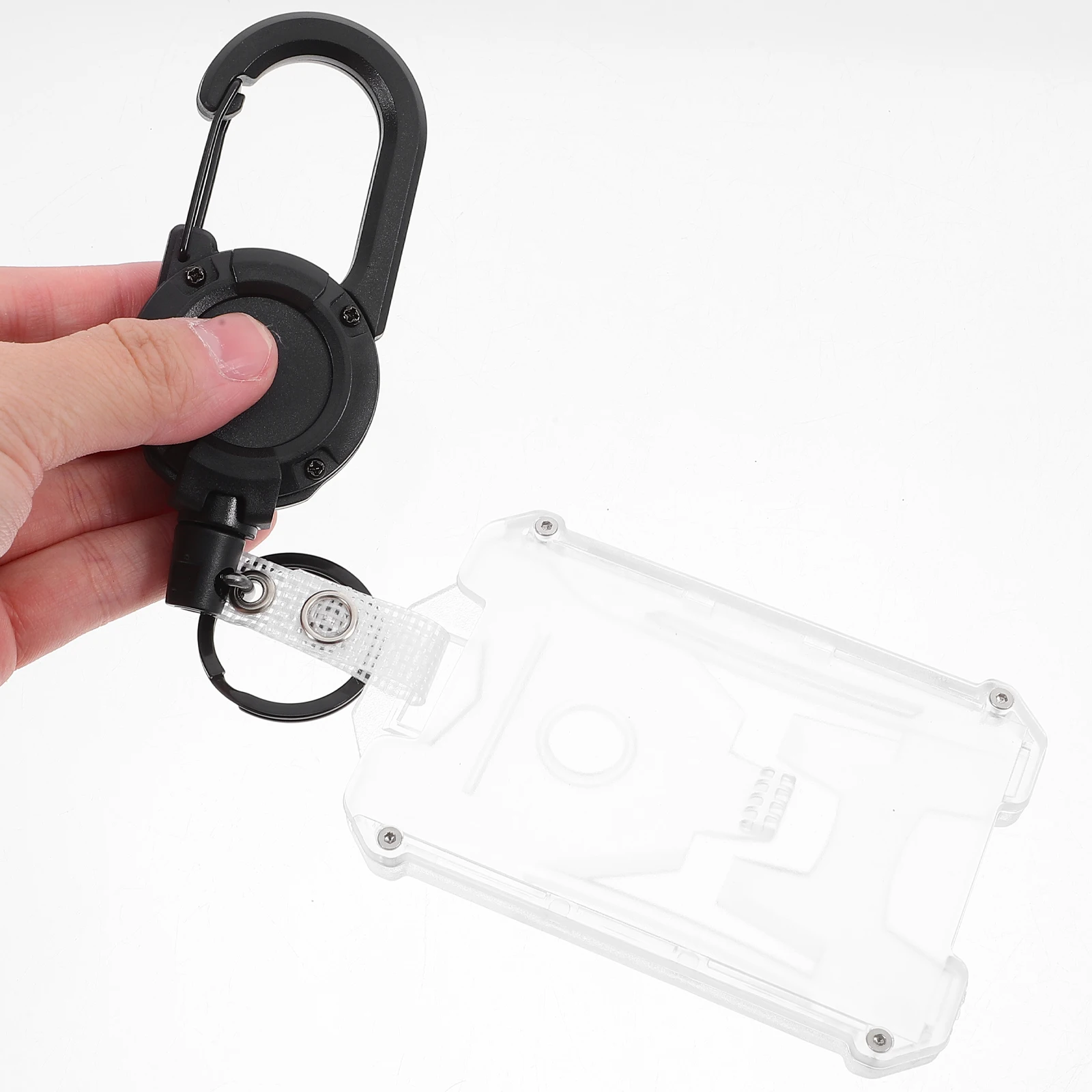 Heavy Duty ID Card Holder Transparent Protective Sleeve for Badge Credit ID Cards ABS PC Material Office School Lanyard Nurse
Heavy Duty ID Card Holder Transparent Protective Sleeve for Badge Credit ID Cards ABS PC Material Office School Lanyard Nurse