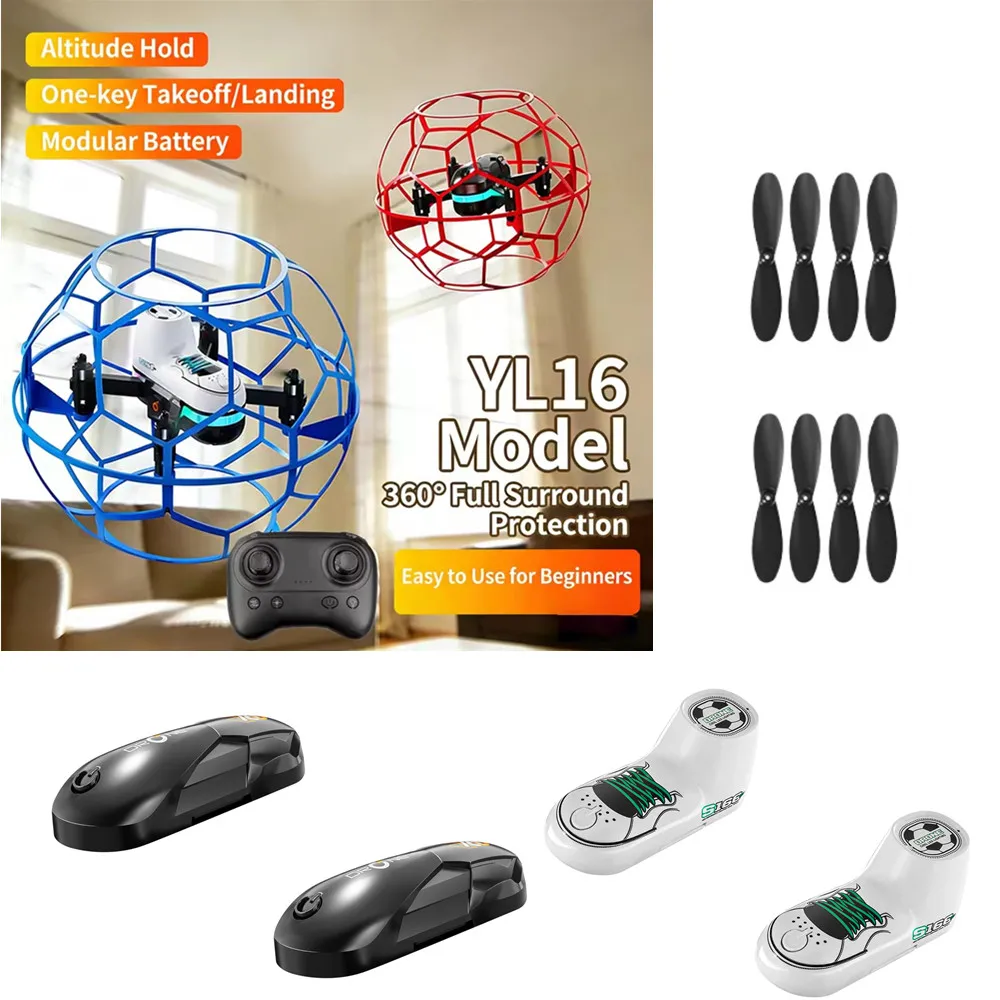 YL16 Drone Battery 3.7v / Propeller Maple Leaf / Use For YL16 Drone Original Accessories YL16 Drones Parts
YL16 Drone Battery 3.7v / Propeller Maple Leaf / Use For YL16 Drone Original Accessories YL16 Drones Parts