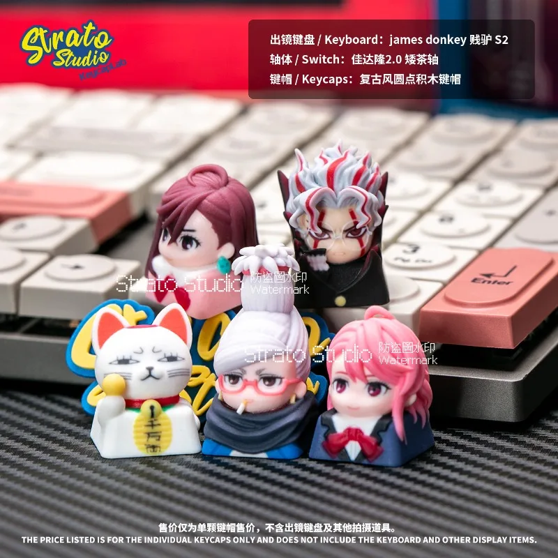 Adorably Creative Theme Keycaps Set 3D Resin Custom Original Handmade Keycaps for Mechanical Keyboard Accessories Gift DIY
Adorably Creative Theme Keycaps Set 3D Resin Custom Original Handmade Keycaps for Mechanical Keyboard Accessories Gift DIY