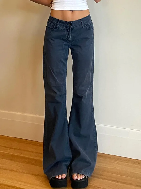 Повседневные прямые брюки чистого цвета, длинные брюки, женские джинсы с низкой талией, повседневная одежда, сложенный подол, доступны глубокие и светлые цвета
Повседневные прямые брюки чистого цвета, длинные брюки, женские джинсы с низкой талией, повседневная одежда, сложенный подол, доступны глубокие и светлые цвета