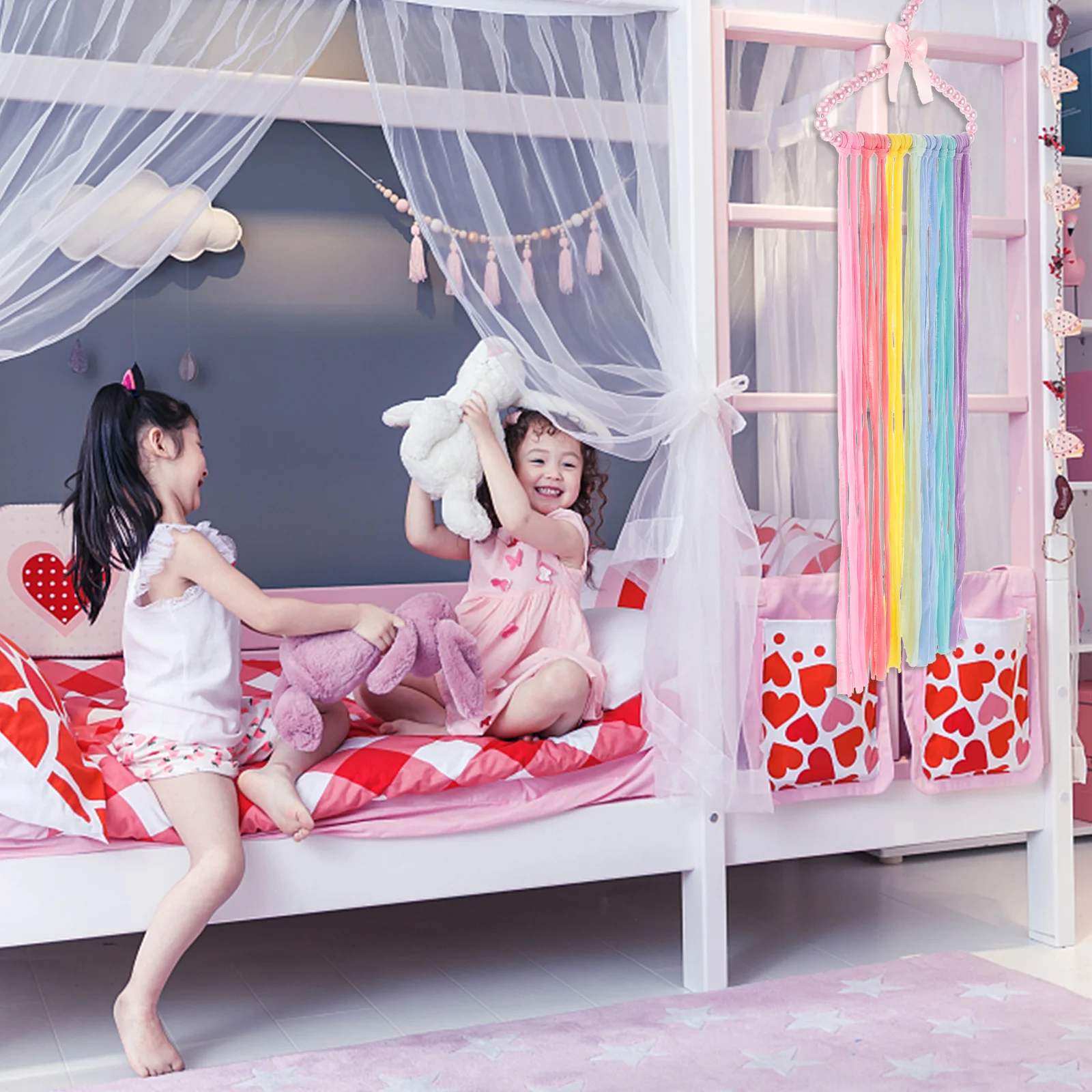 Hair Clip Holder For Large Capacity Bow Organizer Storage Cloth Plastic Material Decorative Hair Accessories
Hair Clip Holder For Large Capacity Bow Organizer Storage Cloth Plastic Material Decorative Hair Accessories