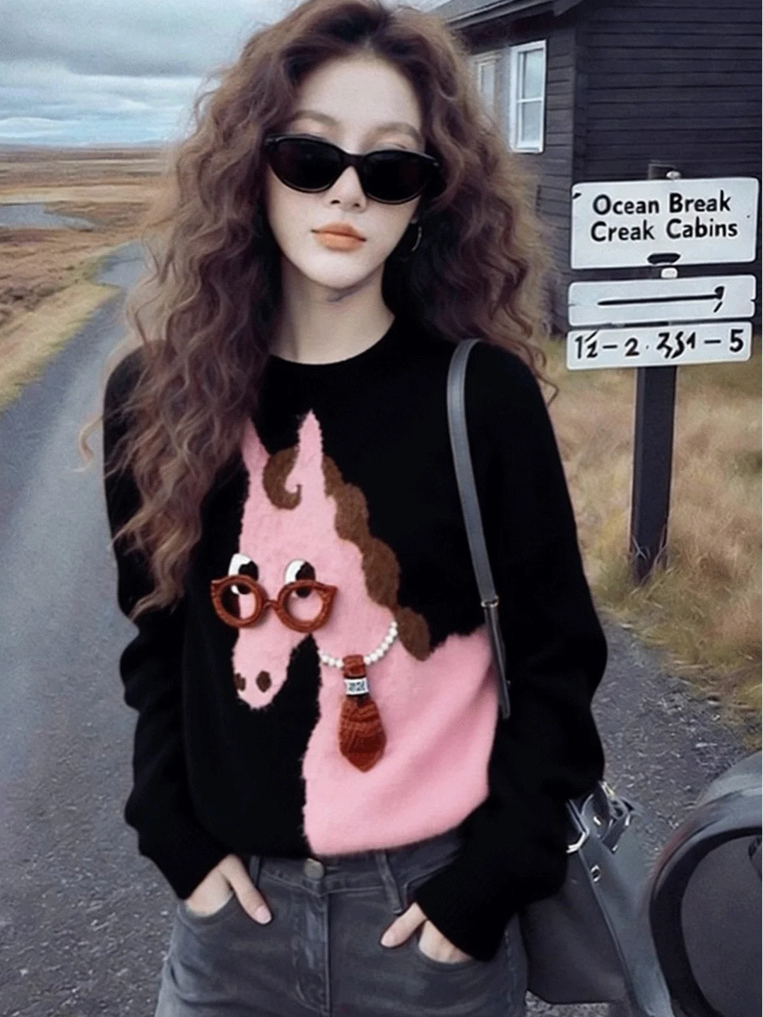 Korean Style Lazy Women's Knitted Sweater Spring Unique Inner Wear Super Beautiful Base Shirt 2026 Super Popular Youthful Top
Korean Style Lazy Women's Knitted Sweater Spring Unique Inner Wear Super Beautiful Base Shirt 2026 Super Popular Youthful Top