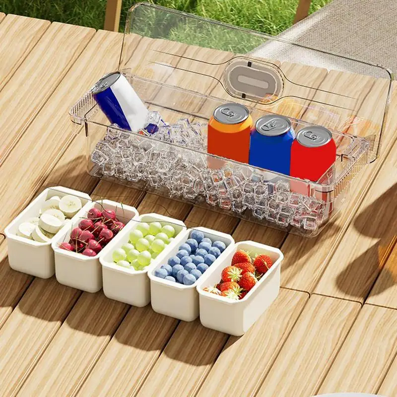 Condiment Containers Multifunctional Seasoning Containers 5 Compartments Reusable Kitchen Supplies Snack Organizer For Daily Use
Condiment Containers Multifunctional Seasoning Containers 5 Compartments Reusable Kitchen Supplies Snack Organizer For Daily Use