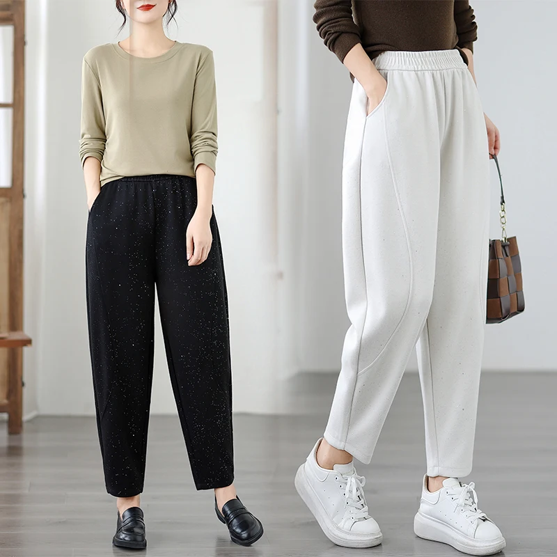 High Waist Slim Fit Casual Pants Korean Sle plus Size Women's Faion Autumn Winter New Arrival Harlan Pants Ladies Trousers
High Waist Slim Fit Casual Pants Korean Sle plus Size Women's Faion Autumn Winter New Arrival Harlan Pants Ladies Trousers