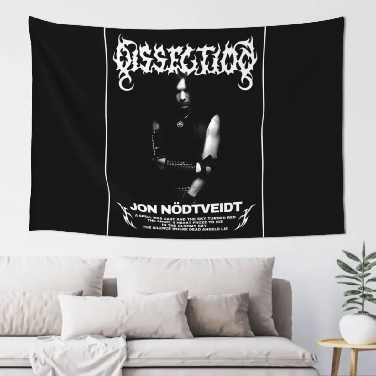 Jon Ndtveidt Dissection Band Tapestry Home Supplies Funny Aesthetic Room Decorations Tapestry
Jon Ndtveidt Dissection Band Tapestry Home Supplies Funny Aesthetic Room Decorations Tapestry