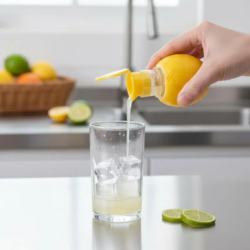 Portable Citrus Press Manual Lemon Juicer Reusable and Ideal for Travel Cooking
Portable Citrus Press Manual Lemon Juicer Reusable and Ideal for Travel Cooking