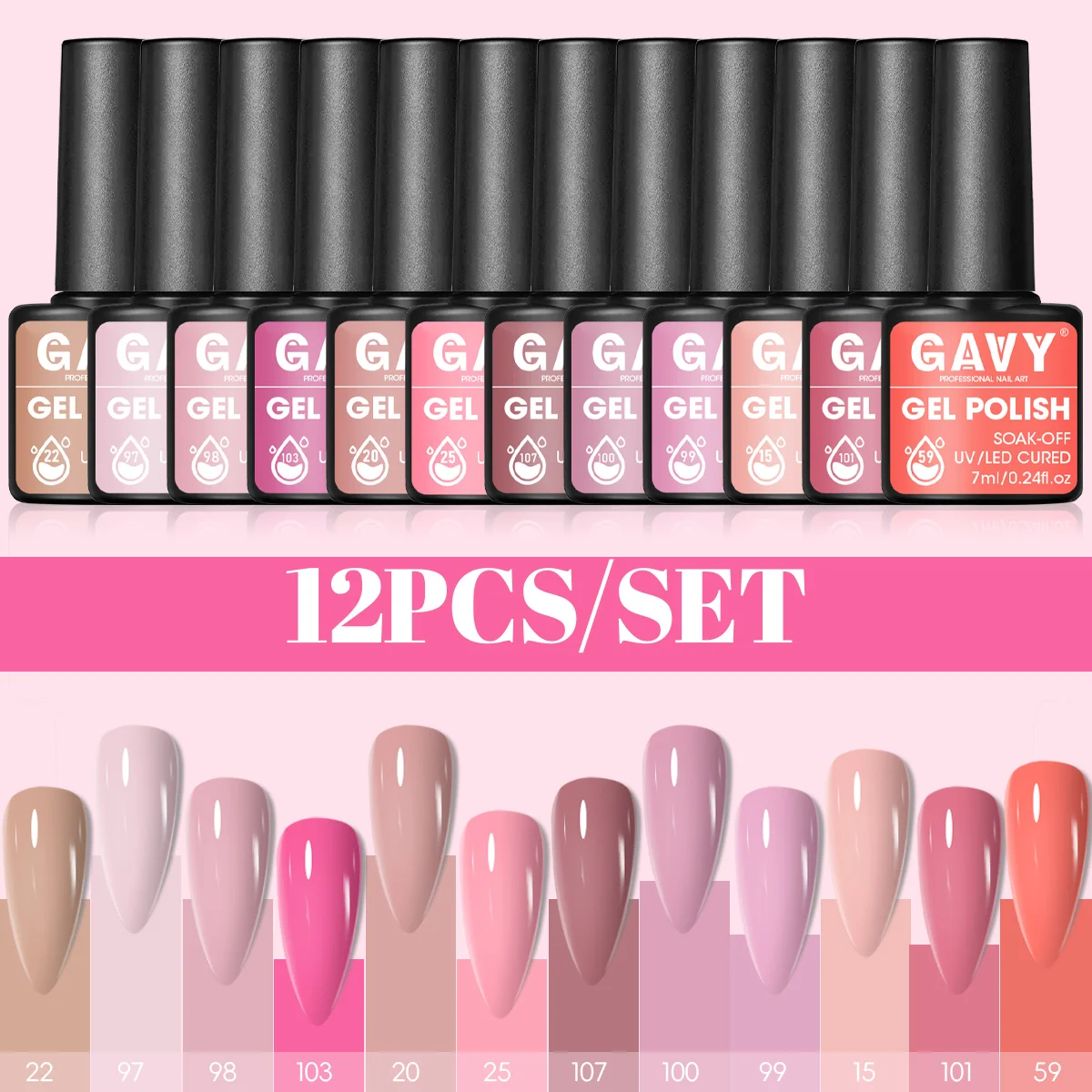 12Pcs Nude Pink Milk Tea Solid Gel Nail Polish Set Soft Neutral Warm Tones Soak Off UV LED Long Lasting Daily Bridal Wedding
12Pcs Nude Pink Milk Tea Solid Gel Nail Polish Set Soft Neutral Warm Tones Soak Off UV LED Long Lasting Daily Bridal Wedding