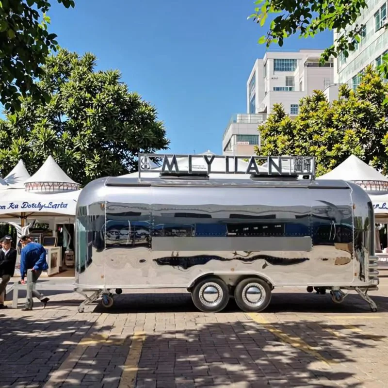 yu-Custom Towable 4-Wheel Stainless Steel Frame Commercial Retail Food Trailer with Fully Equipped Cooking Equipment&
yu-Custom Towable 4-Wheel Stainless Steel Frame Commercial Retail Food Trailer with Fully Equipped Cooking Equipment&