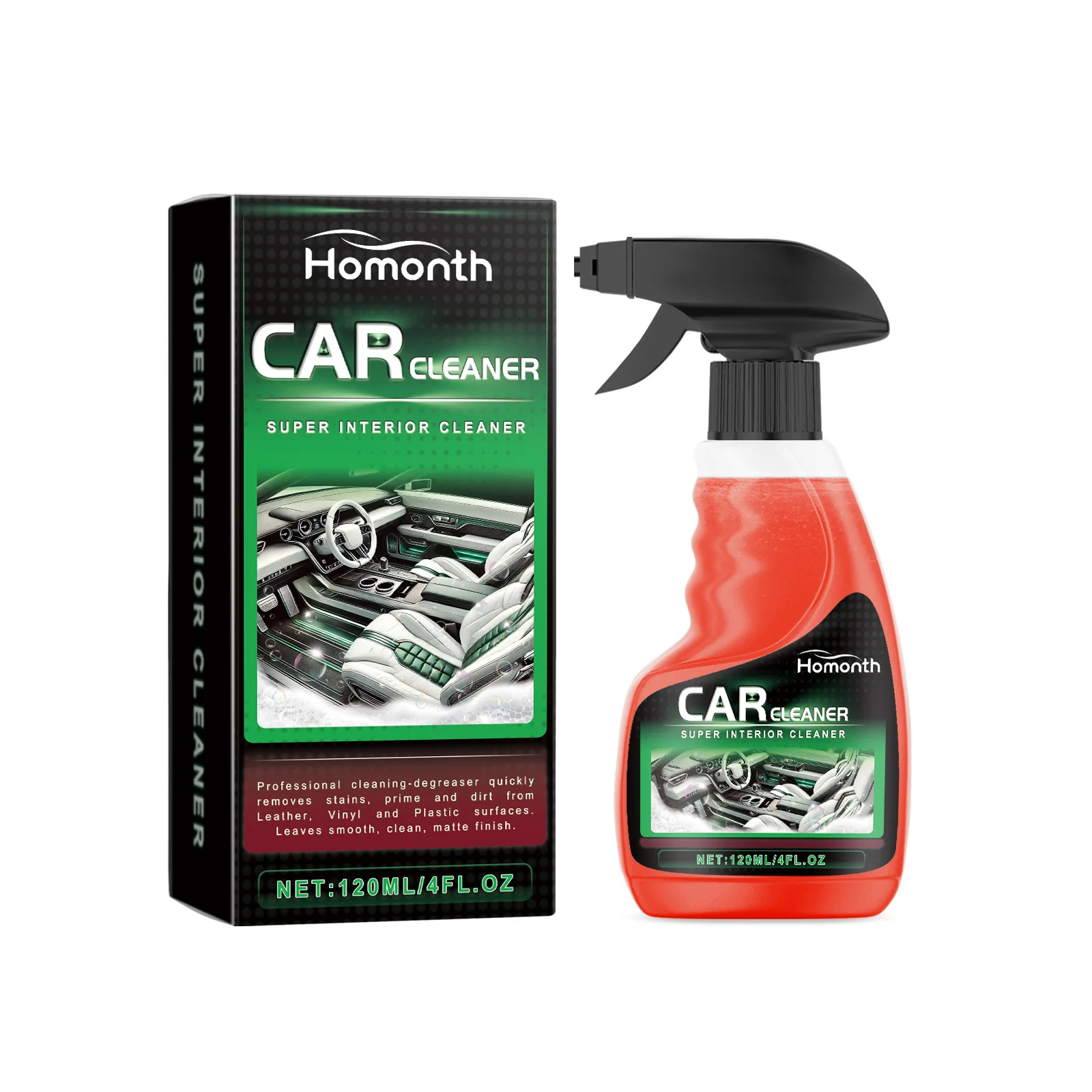 Car Interior Cleaner Interior Maintenance Decontamination Waterproof Maintenance Car Interior Cleaning Agent
Car Interior Cleaner Interior Maintenance Decontamination Waterproof Maintenance Car Interior Cleaning Agent