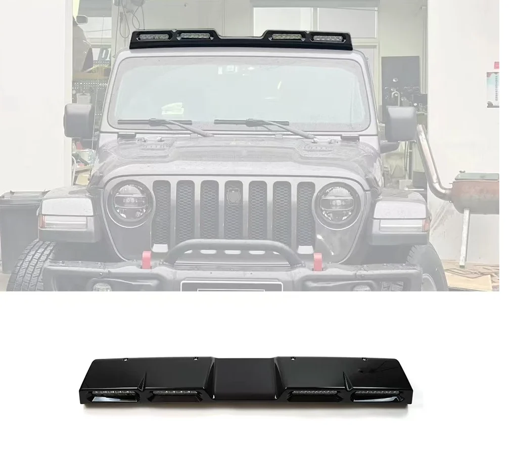 Roof Wing With Light For Jeep Wranglers JL Gladiator JT LED Roof Spoiler Accessories
Roof Wing With Light For Jeep Wranglers JL Gladiator JT LED Roof Spoiler Accessories