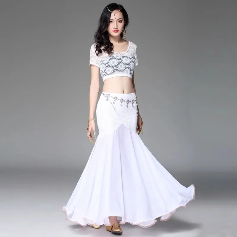 Customized Belly Dance Costume Practice Dress 2025 New 360 Degree Lace White Practice Long Dress for Women's Fishtail Skirt
Customized Belly Dance Costume Practice Dress 2025 New 360 Degree Lace White Practice Long Dress for Women's Fishtail Skirt