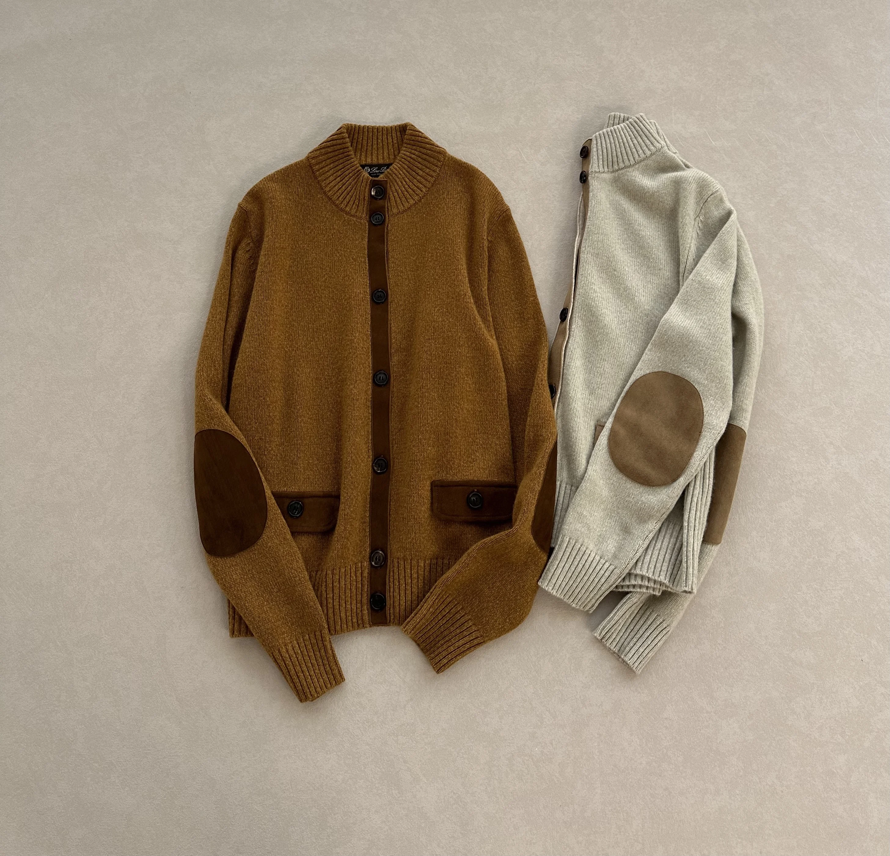 Laoqian Style 2025 New Knitted Cardigan Casual Warm Women's Flight Jacket Style Cashmere Outerwear High Collar Long Sleeve
Laoqian Style 2025 New Knitted Cardigan Casual Warm Women's Flight Jacket Style Cashmere Outerwear High Collar Long Sleeve
