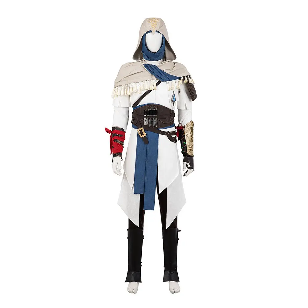 Mirage Basim ibn Is'haq Roleplay Cotume Outfit Performance Clothes Assassins Basim Creed Ibn Ishaq Cosplay Halloween Mens Hooded 
Mirage Basim ibn Is'haq Roleplay Cotume Outfit Performance Clothes Assassins Basim Creed Ibn Ishaq Cosplay Halloween Mens Hooded