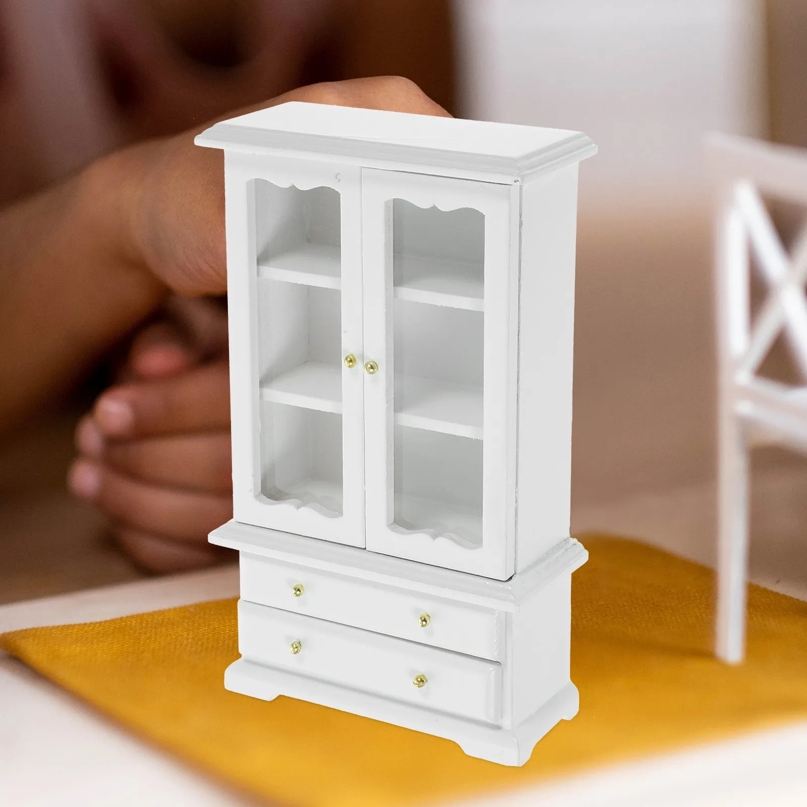 Miniature Bookcase 1 12 Scale Wooden Bookshelf Sturdy Corrosion Resistant Mini House Living Room Decor Miniature Display Shelf
Miniature Bookcase 1 12 Scale Wooden Bookshelf Sturdy Corrosion Resistant Mini House Living Room Decor Miniature Display Shelf