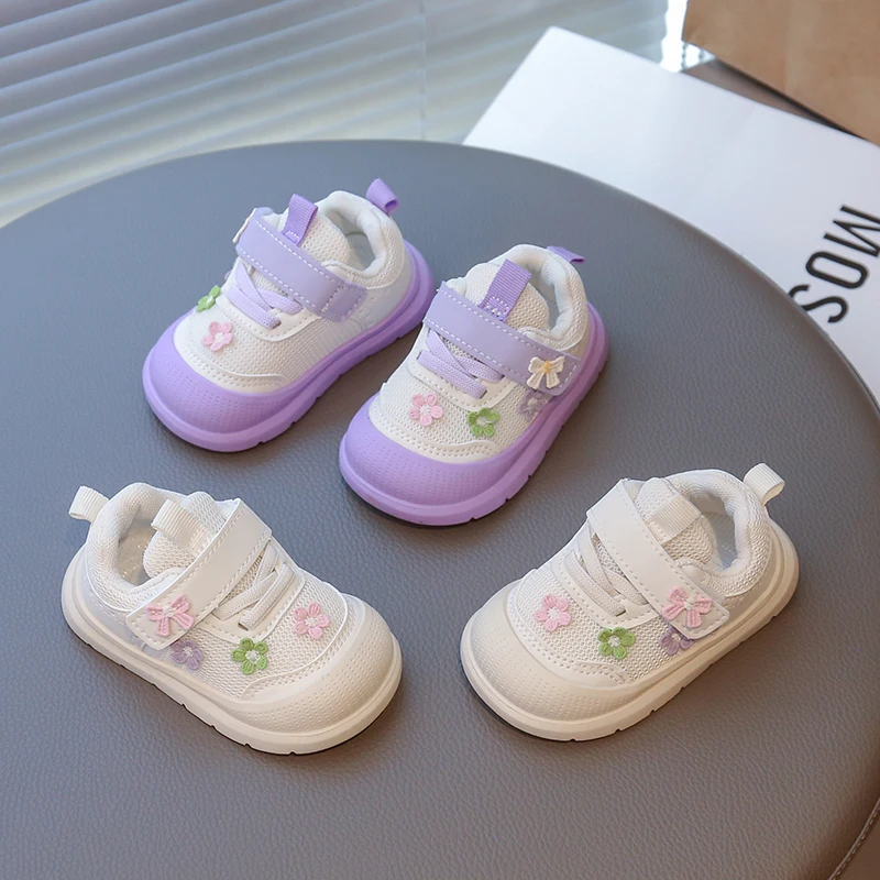 Baby Walking Shoes Sweet Flowers Girls Princess Shoes Toes Capped Hook&loop 2025 Autumn New Children Casual Shoes Soft Bottom
Baby Walking Shoes Sweet Flowers Girls Princess Shoes Toes Capped Hook&loop 2025 Autumn New Children Casual Shoes Soft Bottom