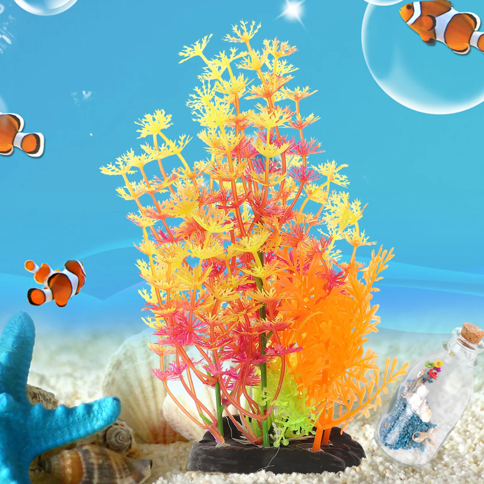 Aquarium Plant Ornament Decorative Fish Tank Supplies Realistic Fake Grass Plastic Plants for Home Aquarium Fish Tank Decoration
Aquarium Plant Ornament Decorative Fish Tank Supplies Realistic Fake Grass Plastic Plants for Home Aquarium Fish Tank Decoration