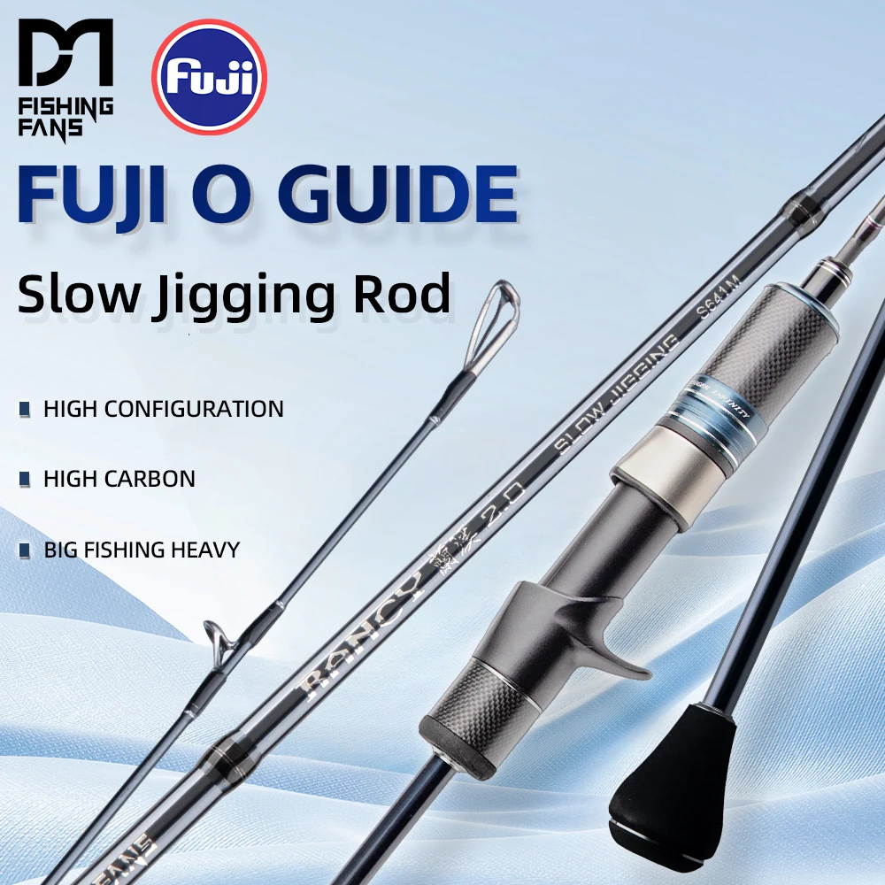 FISHINGFANS ML M MH SLOW PITCH JIGGING ROD SOLID TIP 150-400G PE MAX 3.0 BOAT SEA JIGGING FISHING ROD
FISHINGFANS ML M MH SLOW PITCH JIGGING ROD SOLID TIP 150-400G PE MAX 3.0 BOAT SEA JIGGING FISHING ROD