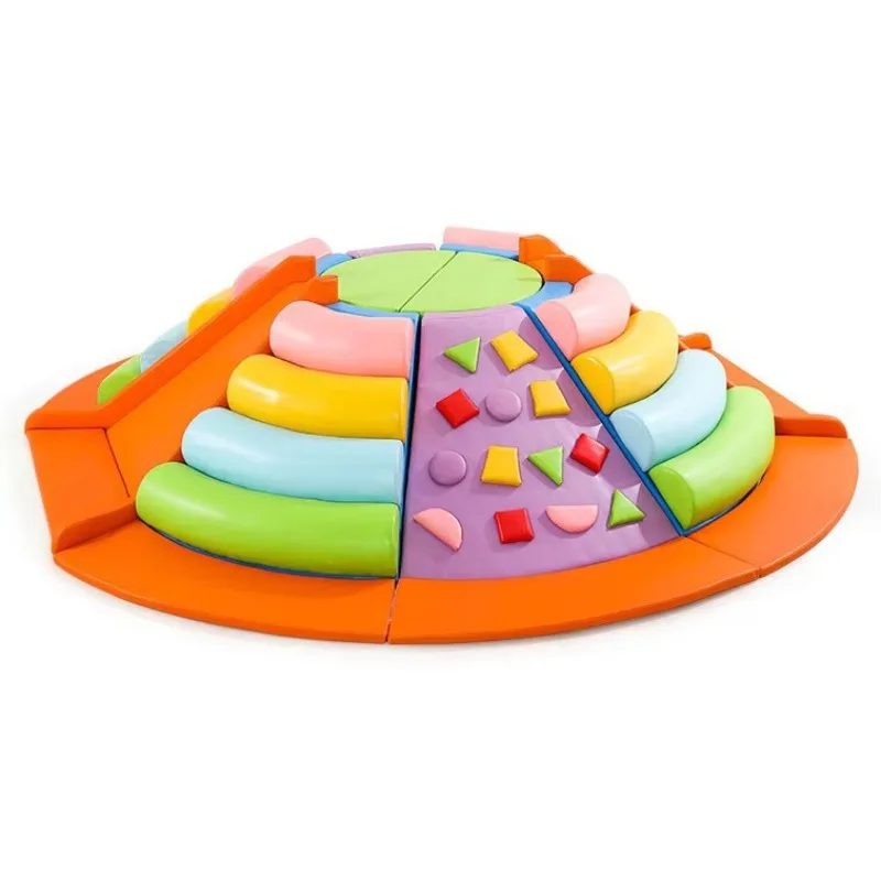 Colorful Round Climbing Combination Indoor Games Toddler Training Soft Play Equipment
Colorful Round Climbing Combination Indoor Games Toddler Training Soft Play Equipment