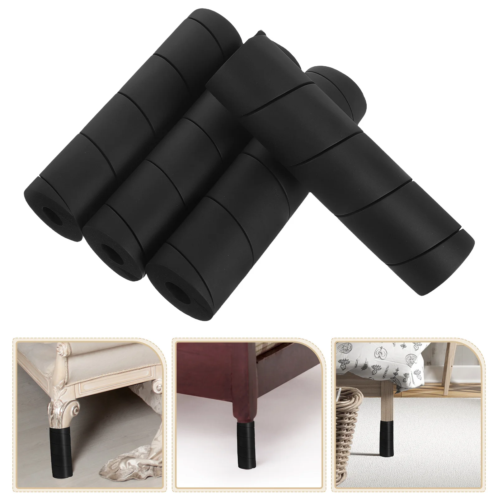 4pcs Bed Frame Leg Protectors Heavy Duty Furniture Leg Covers Noise Reduction Floor Protection Elastic Caps For Chairs Tables
4pcs Bed Frame Leg Protectors Heavy Duty Furniture Leg Covers Noise Reduction Floor Protection Elastic Caps For Chairs Tables