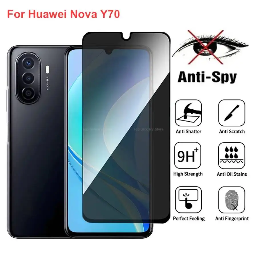 Nova Y70 Anti Spy Privacy Tempered Glass Protector Compatible For For Huawei Novay70 Full Cover Screen Phone Film
Nova Y70 Anti Spy Privacy Tempered Glass Protector Compatible For For Huawei Novay70 Full Cover Screen Phone Film