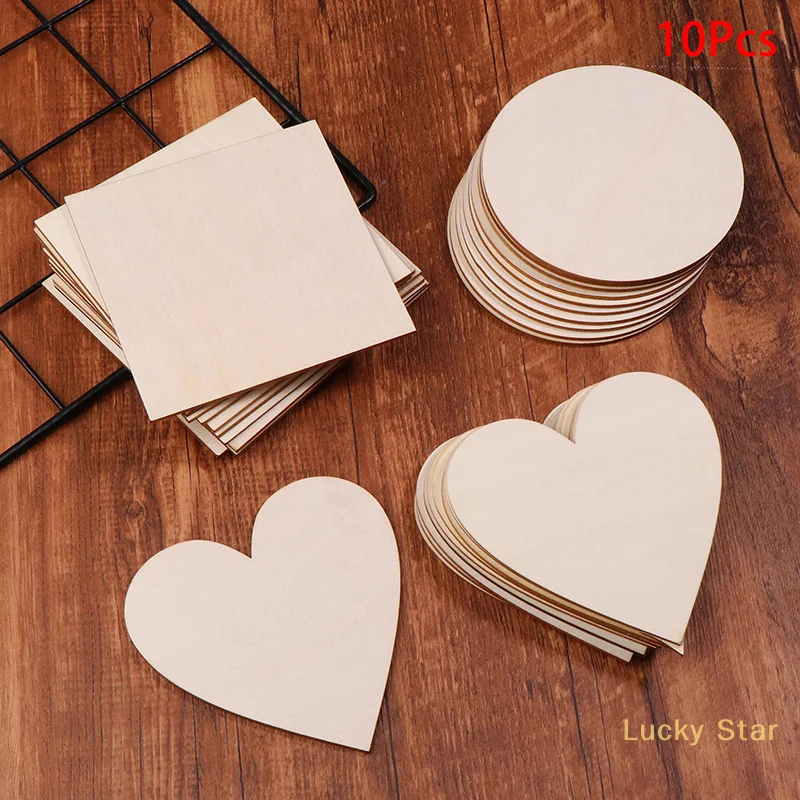 10Pcs Wood 4x4in Blank Wood Sheet For Crafts, Thin Unfinished Wood Squares For Wood Burning Painting Staining Wood Engrav
10Pcs Wood 4x4in Blank Wood Sheet For Crafts, Thin Unfinished Wood Squares For Wood Burning Painting Staining Wood Engrav