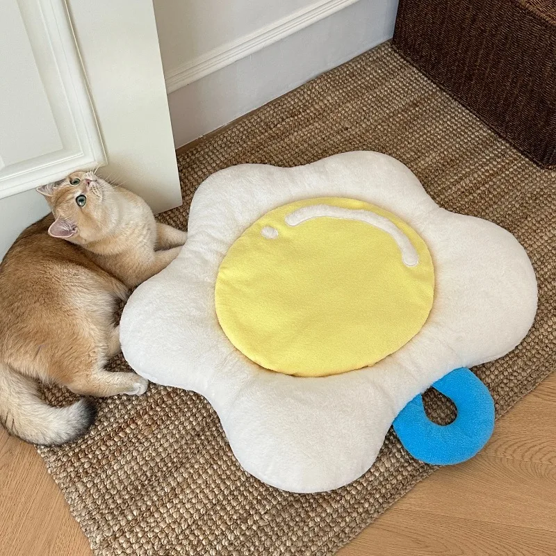Poached Egg Pet Sleeping Pad, Spring and Autumn New Style Winter Cat Bed Milk Stepping Pad, Winter Sleeping Cat Pad, Dog Pet Pad
Poached Egg Pet Sleeping Pad, Spring and Autumn New Style Winter Cat Bed Milk Stepping Pad, Winter Sleeping Cat Pad, Dog Pet Pad