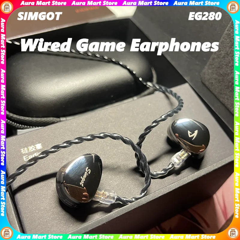 Проводные Hi-Fi наушники SIMGOT EG280 с декодированием звука HiFi-уровня, легкие, с низкой задержкой, для киберспорта и FPS-игр
Проводные Hi-Fi наушники SIMGOT EG280 с декодированием звука HiFi-уровня, легкие, с низкой задержкой, для киберспорта и FPS-игр