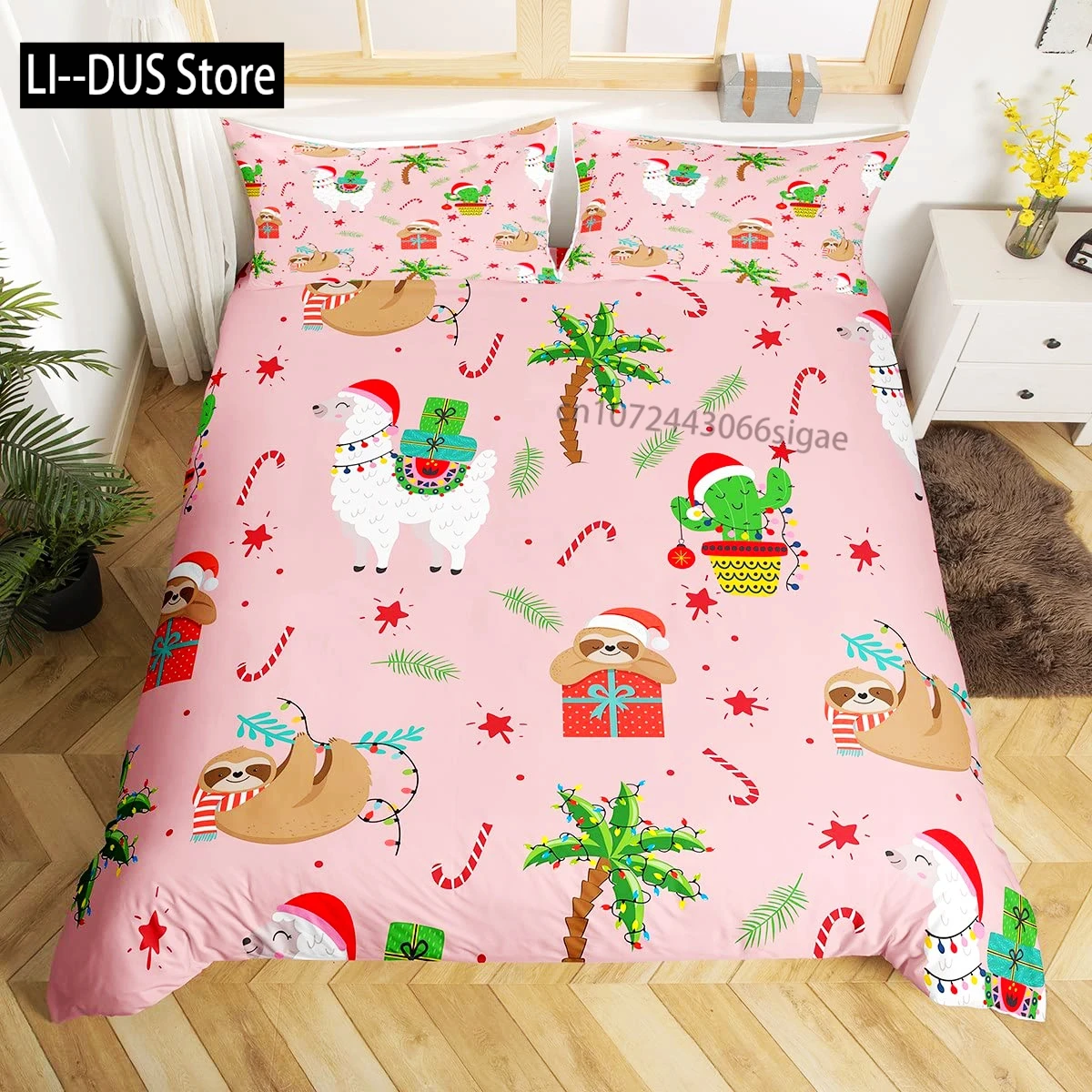 Cute Sloth Duvet Cover Set, Sweetly Smiling Animal Decorative 3 Piece Bedding Set with 2 Pillow Shams, Twin Full Queen King Size
Cute Sloth Duvet Cover Set, Sweetly Smiling Animal Decorative 3 Piece Bedding Set with 2 Pillow Shams, Twin Full Queen King Size