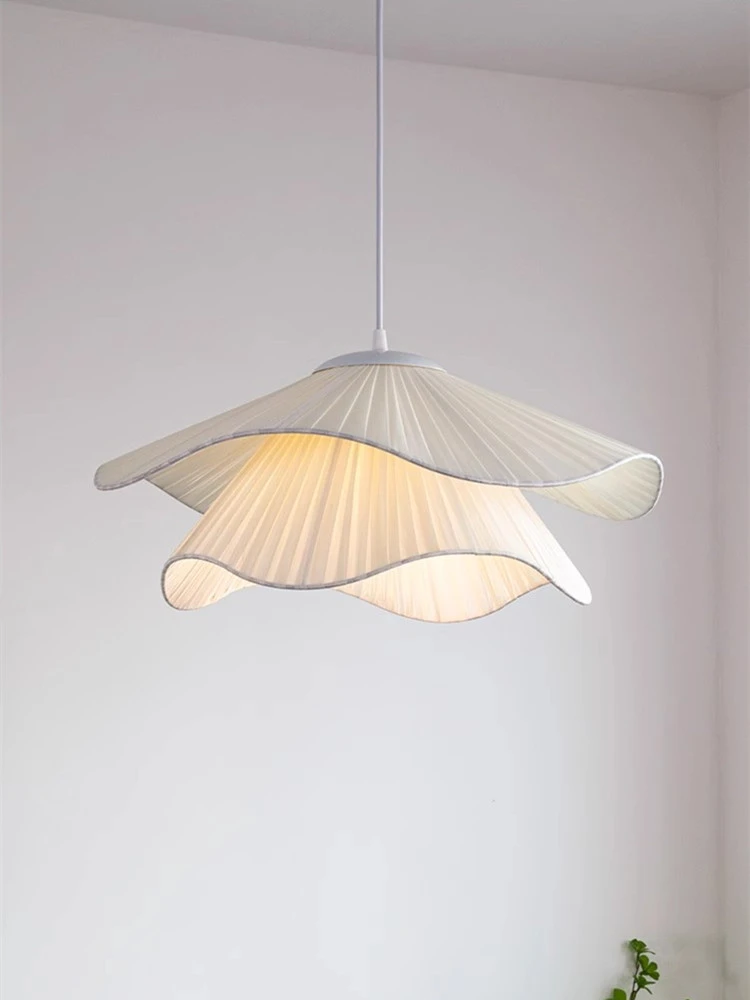 Nordic Fabric Led Pendant Lights Living Room Cream Style Chandelier Home Decor Lighting Bedroom Restaurant Ceiling Hanging Lamp
Nordic Fabric Led Pendant Lights Living Room Cream Style Chandelier Home Decor Lighting Bedroom Restaurant Ceiling Hanging Lamp