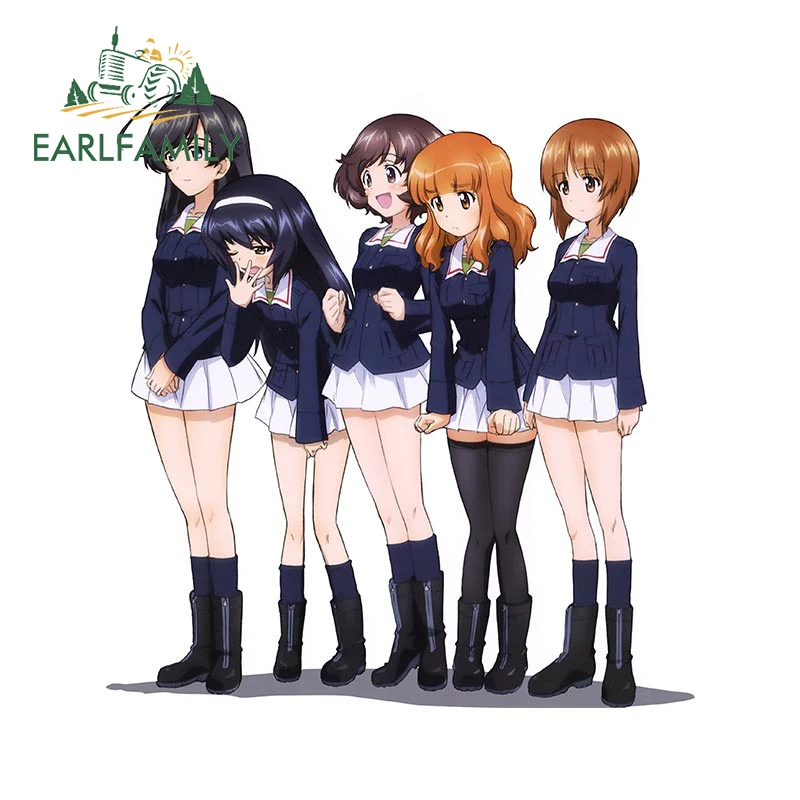 EARLFAMILY 13cm for GIRLS Und PANZER Car Stickers Fashionable Decals Vinyl Car Wrap Campervan Snowboard Scratch-Proof Decor
EARLFAMILY 13cm for GIRLS Und PANZER Car Stickers Fashionable Decals Vinyl Car Wrap Campervan Snowboard Scratch-Proof Decor