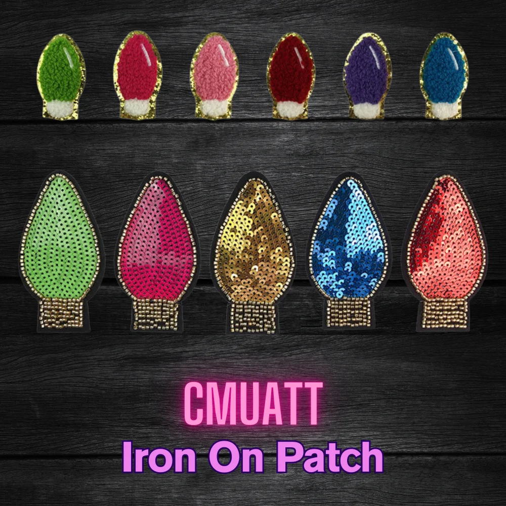 Красочные рождественские яркие лампочки с блестками, праздничный сезон, бусины из синели, аппликации, термопресс, нашивки для одежды
Красочные рождественские яркие лампочки с блестками, праздничный сезон, бусины из синели, аппликации, термопресс, нашивки для одежды